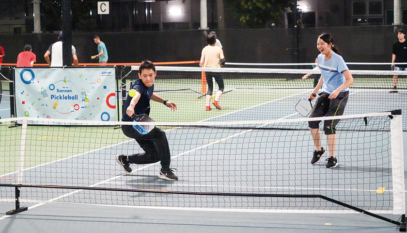 �ƥ˥�����塦�Хɥߥ�ȥ��ͻ�硡�ԥå���ܡ����θ�